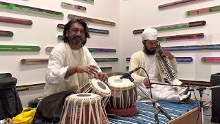 Bhagta singh namdhari Dhun in raag asa maand with great tabla plyaer talvin singh bhaji