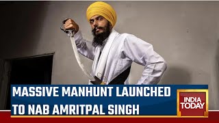 Punjab Police Launches Massive Manhunt As Amritpal Singh's Pak Links Emerge; Security Beefed Up