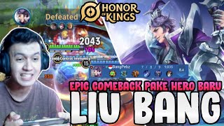 NEW HERO LIU BANG LANGSUNG GAS RANK !!! KALAH? AUTO COMEBACK BOSS !!! - Honor Of Kings