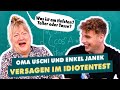 Oma Uschi und Enkel Janek versagen im IDIOTENTEST😂🥴 | WISSTIHRNOCH?