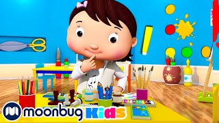 Painting And Drawing Song | LBB Songs | Learn with Little Baby Bum Nursery Rhymes - Moonbug Kids