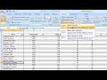 excel 2007 tutoriel 4 figer les volets et fractionner les cellules