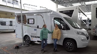 Nur 5,95m: Etrusco V 5900 DB Wohnmobil 2021. Nur 3,5t und megagroßer Innenraum.