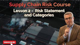 How to Write a Perfect Supply Chain Risk Statement | Cause, Event, Consequence