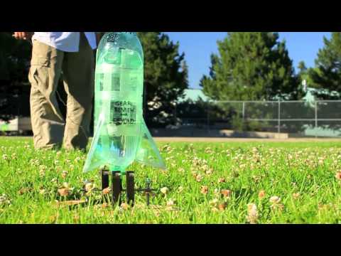 Awesome homemade AIR POWERED bottle rocket! Awesome homemade AIR POWERED bottle rocket!