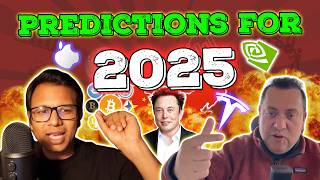 Predictions for 2025 - AI, Self Driving, Robotics, Energy, Geopolitics, Crypto (BTC/SOL/ETH)