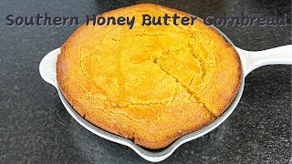 Homemade Southern Honey Butter Cornbread