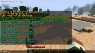 MCServer - Cuboid Plugin Demo
