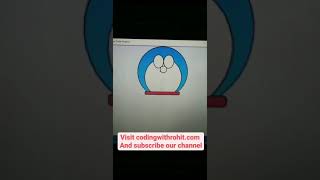 Doremon with Python Turtle 🐢🐢 || Python Turtle Programming