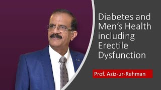 Men's Health and Diabetes including Erectile Dysfunction