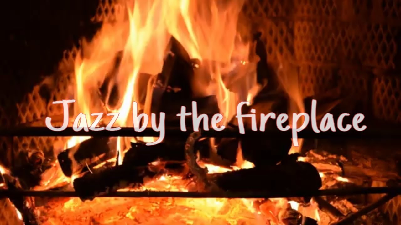 Smooth Jazz Music With Crackling Fireplace Cozy Ambience Night Jazz