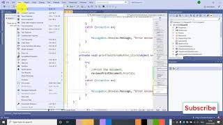 Exercise 1 Adding Print Capability to a Windows Forms Application Part 2