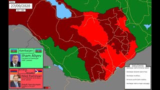 Second Karabakh War (2020) - Every Hour with Daily Events