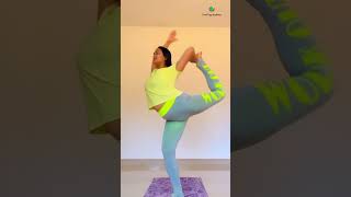 One leg behind neck yoga pose #yogaurmi #yogafitness #motivation #yogaexercise #yoga #yogaholic