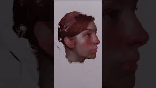 Finishing up from the last livestream. Every Wednesday at 4pm CET. #howtopaint #portraitpainting