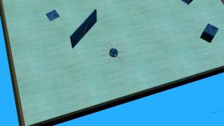 Bug 0 algorithm for 'going to goal' _ simulation in Webots _ robot : e - puck