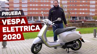 VESPA ELETTRICA 2020, PRUEBA / REVIEW en Español ¡No TE vas a querer bajar de ELLA!