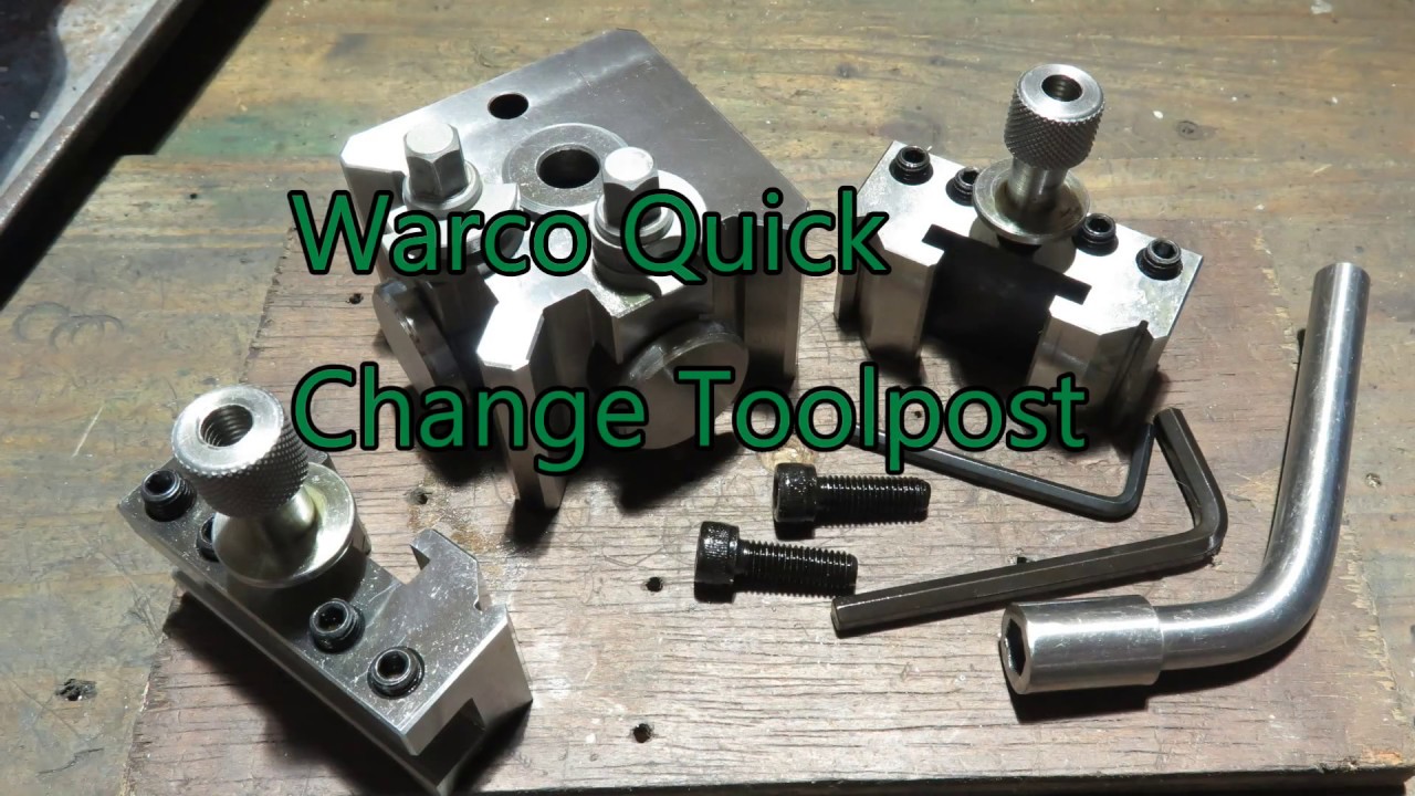 Warco 250V Lathe And Family Warco Quick Change Tool Post. - YouTube