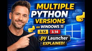 How to Use Multiple Python Versions on Windows 11 | py Launcher Explained #pythonprogramming
