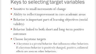 Target Variable Selection
