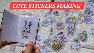 Sticker ഉണ്ടാക്കാൻ ഇത്രയും easy ആണോ 😱 #sticker #stickermaking #journel#craft #diy #artandcraft #art