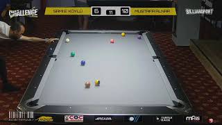 BilliardPort Challenge Match:Sami E. Köylü vs Mustafa  Alnar (9 Ball,RaceTo:11,Winner Break)