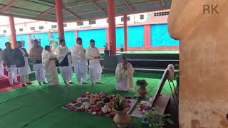 Observation of 191st Death Anniversary of Maharaj Gambhir Singh at Langthabal.