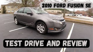 CHECK OUT THIS Used 2010 Ford Fusion SE with 210K Miles? Walkaround \u0026 Test Drive Reveals All!\