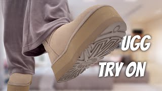 ASMR UGG TRY ON l Boots walking l PrincessYork