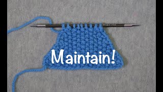 Purl decreases while maintaining a stitch pattern // Technique Tuesday