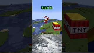 -6923 IQ vs 6969 IQ Minecraft 🤔 (World's Smallest Violin) #shorts