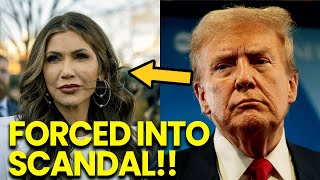 Noem BREAKS DOWN After Trump Forces Her Into MASSIVE Scandal