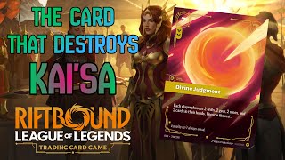 The Card that Beats Kai'sa | How to beat Kai'sa in Riftbound