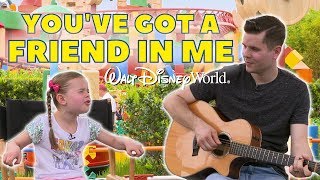 You've Got A Friend In Me at DISNEY WORLD!! - Claire and Dave Crosby