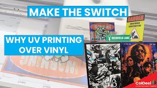 UV 300H3F | Why UV Printing Over Vinyl Application