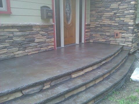 How to Make concrete steps How to Make concrete steps