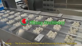 Yikang High-output Fish Balls Thermoforming Vacuum Packaging Machine