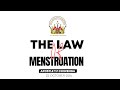 The law of Menstruation | Apostle Chiwenga