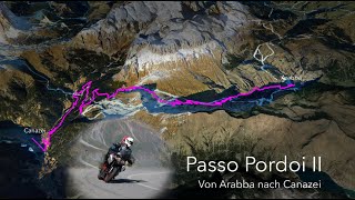 Passo Pordoi II - Von Arabba nach Canazei