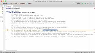 58.Java Tutorial - #58 - Compile Time vs. Runtime Errors