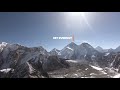 Mt. Everest from a helicopter on a Mountain Flight