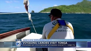 Hokulea arrives in Tonga