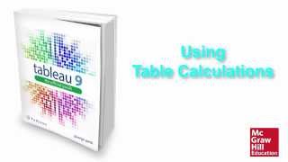 Tableau Training, Chapter 6 - Using Table Calculations