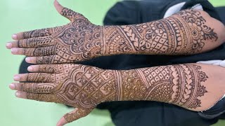 Latest back hand mehendi design | Trendy mehndi designs | mehendi Designs | unique designs #video