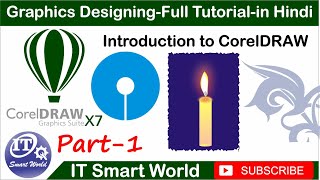 Introduction to CorelDRAW Full tutorial basic to advance Part 1 in Hindi