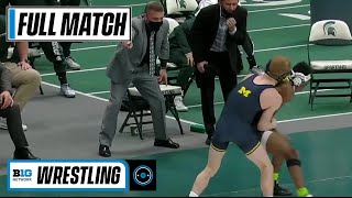 125: #9 RayVon Foley (Michigan State) vs. Jack Medley  (Michigan ) | 2021 Big Ten Wrestling