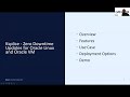 Ksplice - Zero Downtime Updates for Oracle Linux and Oracle VM by Eugenio Perez