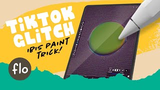 TIKTOK GLITCH in IBIS PAINT X #Shorts - Quick Ibis Paint Tutorial