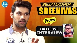 Speedunnodu Movie || Bellamkonda Sreenivas Exclusive Interview - Promo || Talking Movies with iDream
