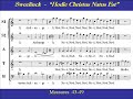 sweelinck hodie christus c score tenor